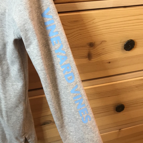 Vineyard Vines 1/4 Gray Snap Button Pullover Size XS - Picture 8 of 10